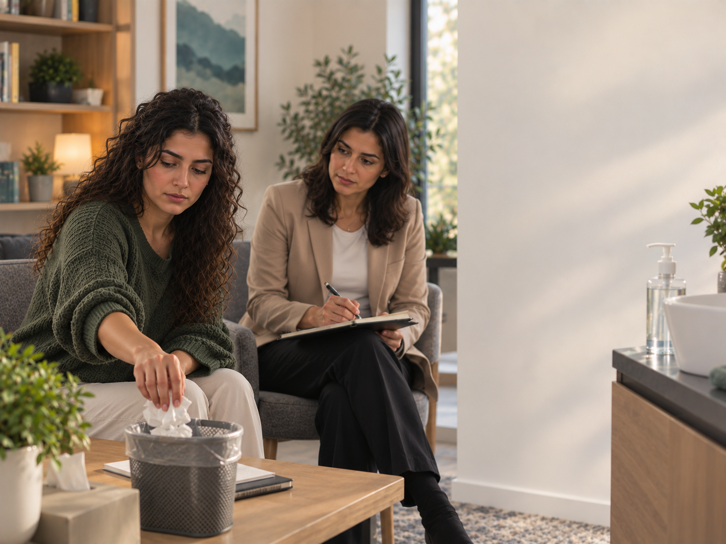 تدريب ERP للوسواس القهري على مواجهة الخوف من التلوث دون القيام بطقس الغسل